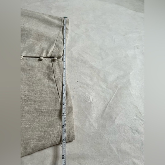 Reformation Women’s Fredo 100% linen skirt Sz 12 Beige Quiet Luxury Old Money - Picture 7 of 9